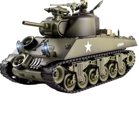 1/18 Remote Control Battle tank US M4A3
