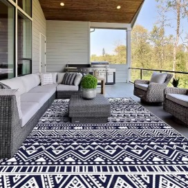 Large Custom Pattern Reversible Rug