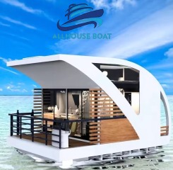 Fashion Design Aluminum Hull Houseboat