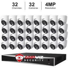 32ch 16POE NVR 32TB HDD Camera System