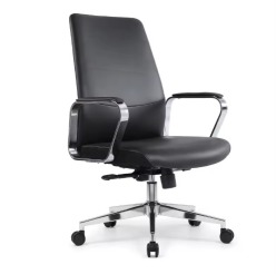 Executive Leather Office Chair Wheels