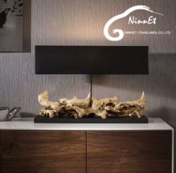 Modern Extendable Wood Table Lamps Home