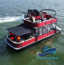 Double Layer Pontoon Boat Heavy Load