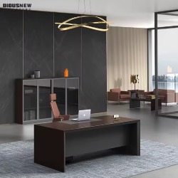 Long Rectangular Executive Desk