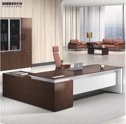L Shaped Executive Wood Office Desk