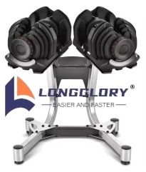Adjustable Dumbbell Block Weight Set