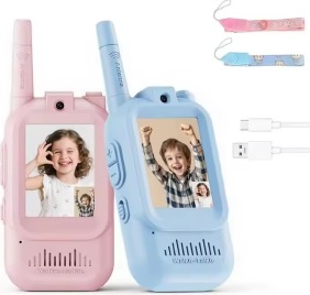 Video Walkie Talkies for Kids 2 Pack Rec