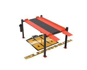 4-Ton Four Post Hydraulic Car Lift Cubic